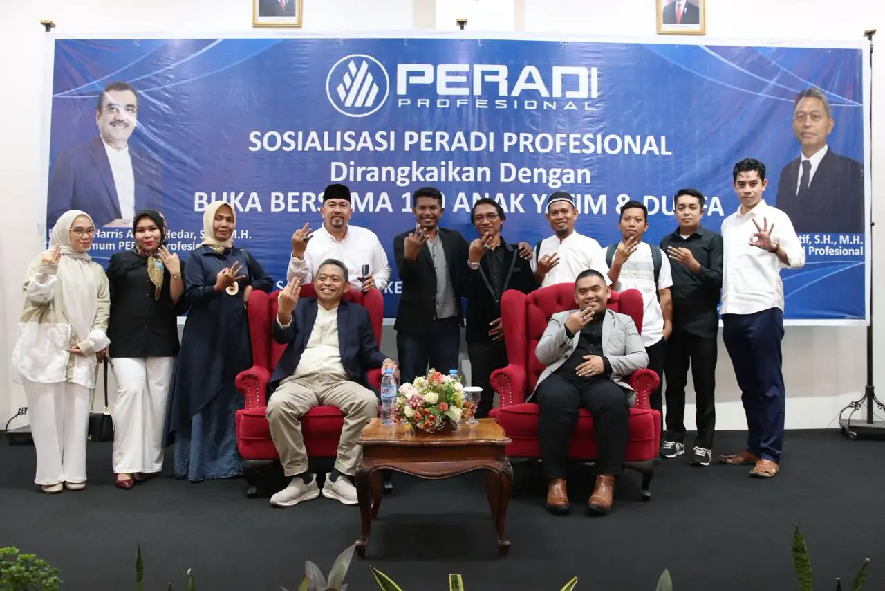 Penyampaian Informasi Kegiatan dan Publikasi Resmi PERADI LAMPUNG